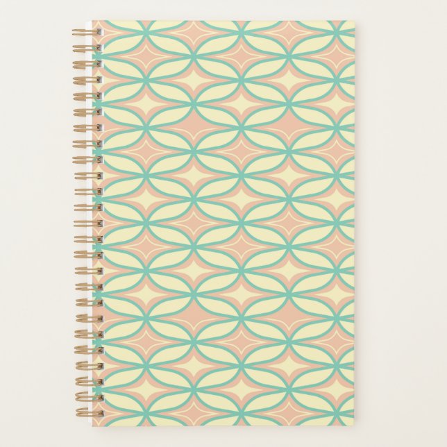 Agenda  Seamless geometric pattern in diamond shapes  (Frente)
