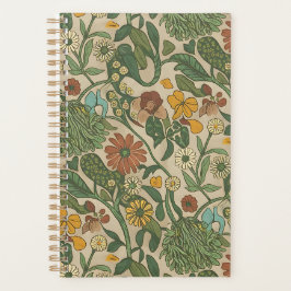 Agenda Seamless vintage botanical pattern 