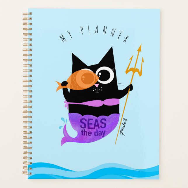 Agenda Seas the Day — Planeador Personalizado (Frente)