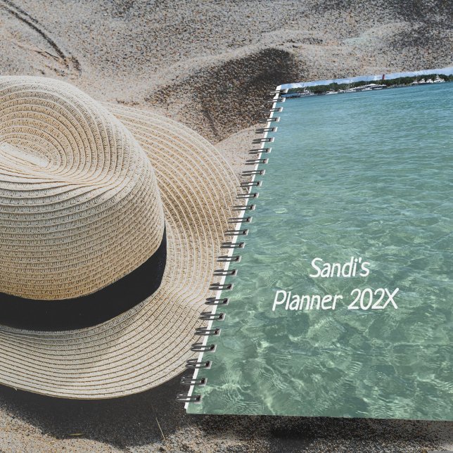 Agenda Seawater Ocean Lover Personal Planner (Criador carregado)