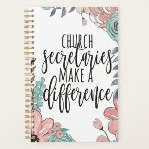 Agenda Secretária de Igreja Planner