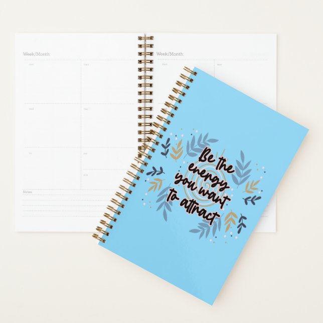 Agenda Seja A Energia Que Você Quer Atrair (Exibição)