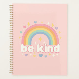 Agenda Seja Gentil – Positividade Arco-Íris Pastel