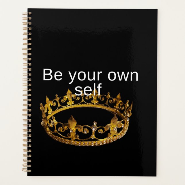 Agenda Seja você mesmo (Frente)