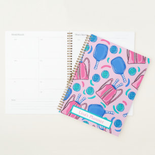 Agenda Seletor de Pickleball Personalizado e Colchetes Ro