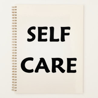 Agenda Self Care Minimal Planner Cover