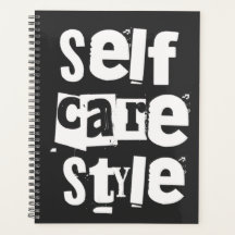 Selfcare style, mental health positivity