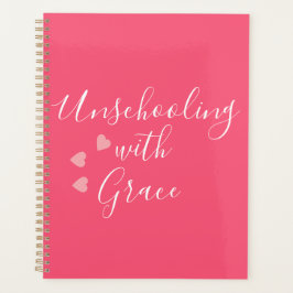 Agenda Sem escolaridade Mãe Grace Hearts