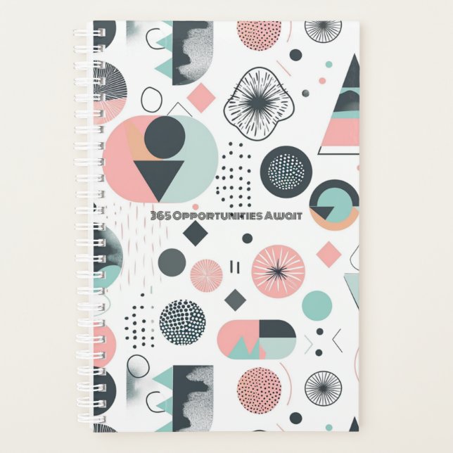 Agenda Semanal Moderno/Anual (Frente)