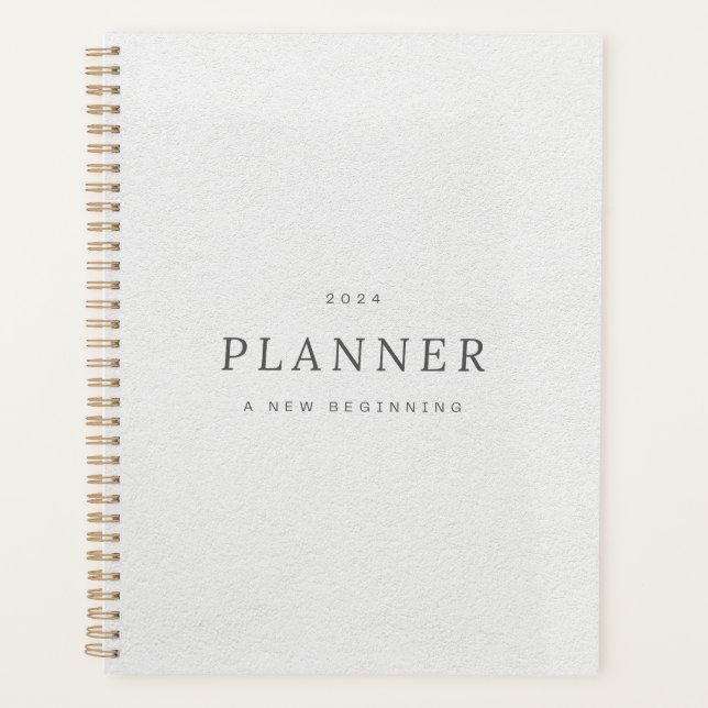 Agenda Semanal Moderno/Anual (Frente)