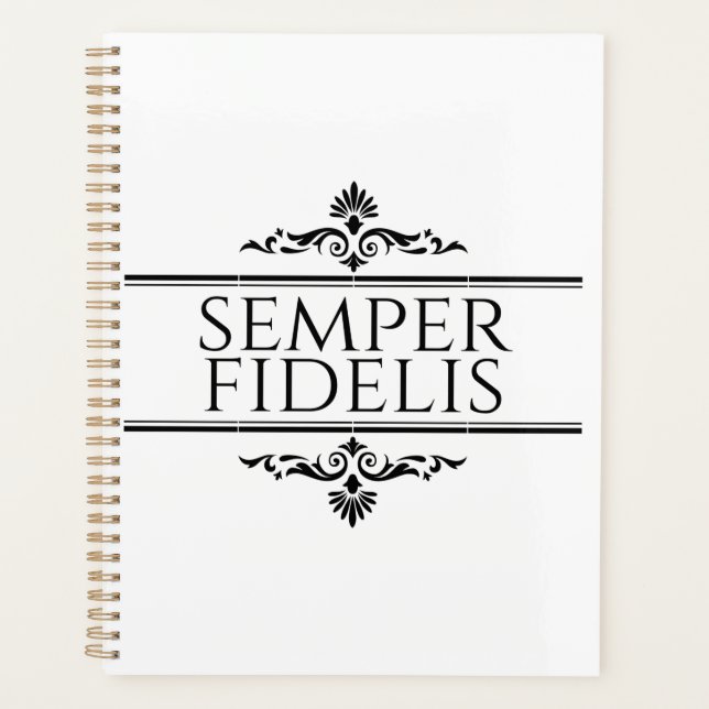 Agenda Semper Fidelis (Frente)