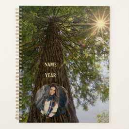 Agenda Sequoia com Sunburst Date e Photo Personal