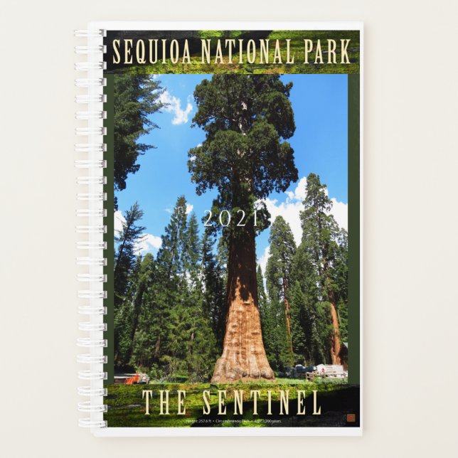 Agenda SEQUOIA NAT'L PARK-California-The Sentinel- (Frente)