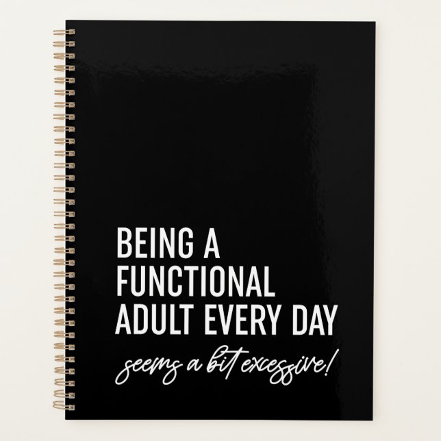 Agenda Ser um notebook funcional todos os dias (Frente)