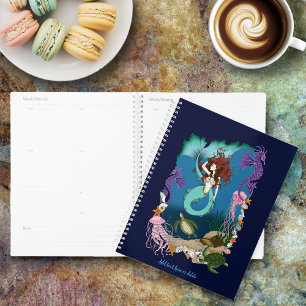 Agenda Sereia Blue Fantasy Amigos