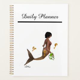 Agenda Sereia Bonita Com Planner Diário Seacavalos