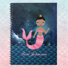 Agenda Sereia Rosa na Cena do Oceano de Fantasia do Coraç