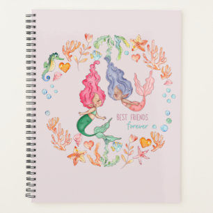 Agenda Sereias Melhores Amigos para sempre - BFF Personal