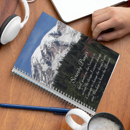 Agenda Serenity Prayer Monte Rainier Landscape