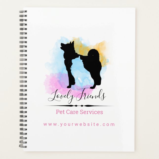 Agenda Serviços de Pet Care/ Sitting (Frente)