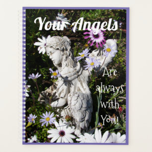 Agenda Seus anjos estão sempre com você Anjo Floral