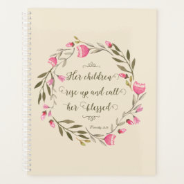 Agenda Seus Filhos A Chamam De Abençoada - Prov 31:28