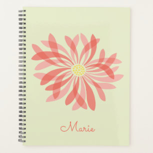 Agenda Sheer Wildflower Personalizado
