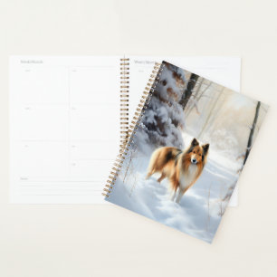 Agenda Shetland Sheepdog Deixe Nevar Natal