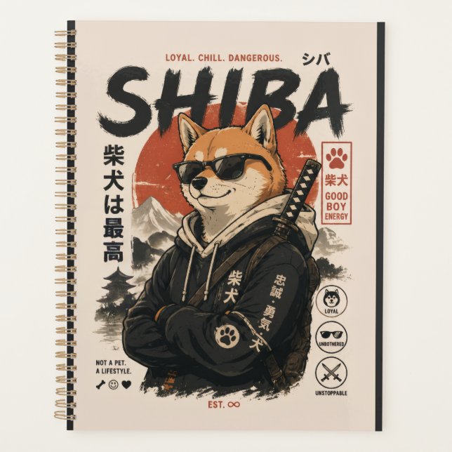AGENDA SHIBA O PROTETOR (Frente)