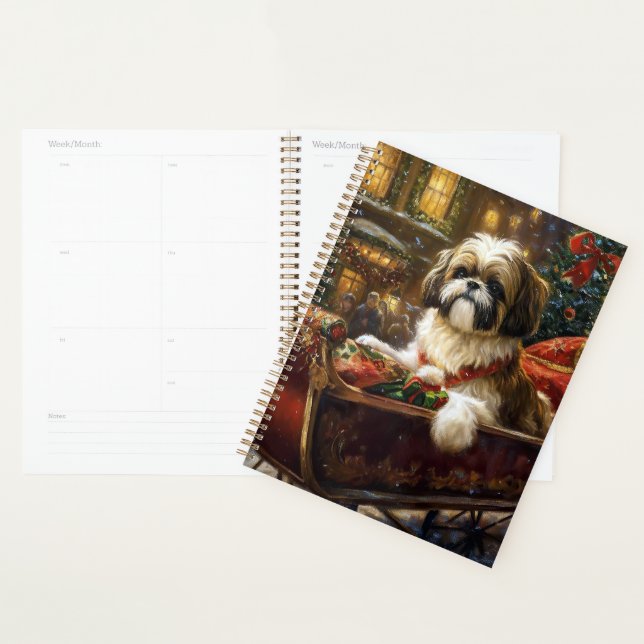Agenda Shih Tzu Christmas Fesason Season (Exibição)