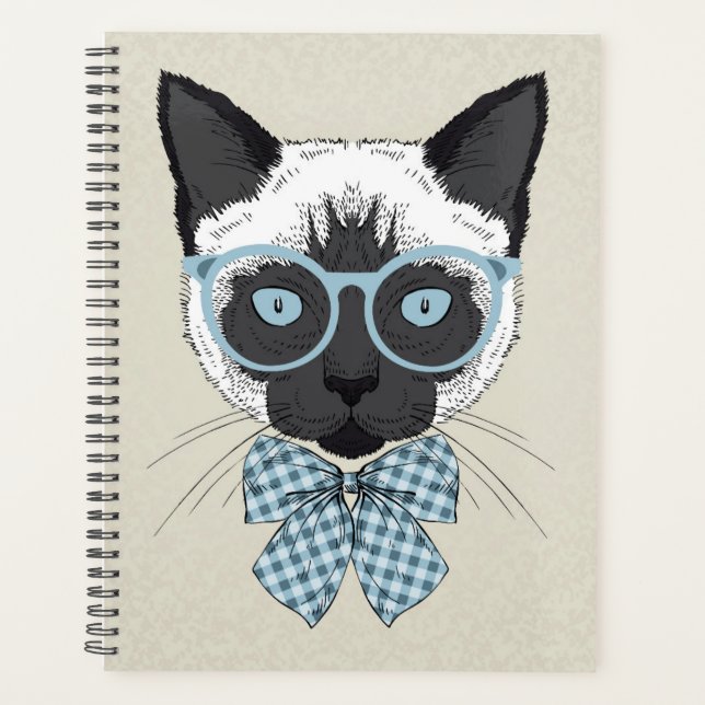 Agenda Siamese Cat Fashion Smart (Frente)