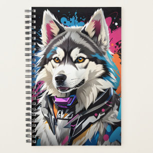 Agenda Siberian Husky Splash