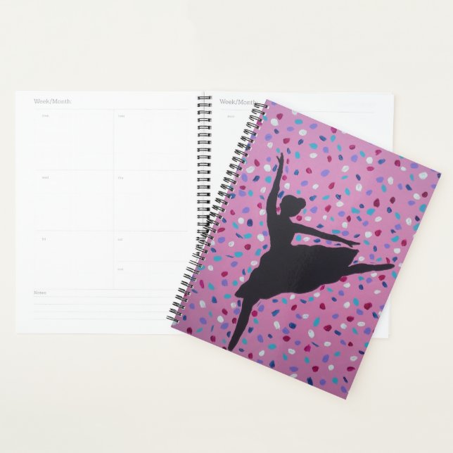 Agenda Silhouette balé (Exibição)