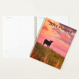 Agenda Silhueta de Vaca ao Sunset