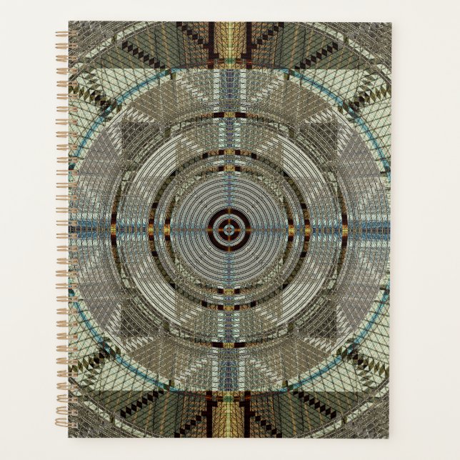 Agenda Silver Filigree Escala a Arte Fractal (Frente)