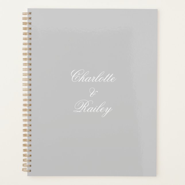 Agenda Silver Wedding (Frente)