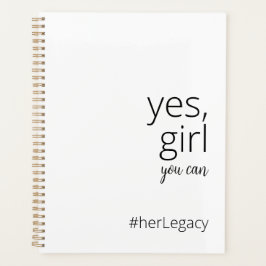 Agenda Sim Garota Que Você Pode - Motivação Feminista