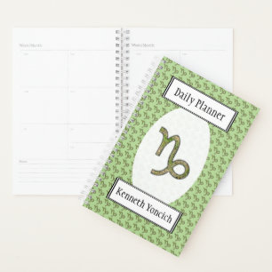 Agenda Símbolo Capricorn Zodiac Elemento de K. Yoncich