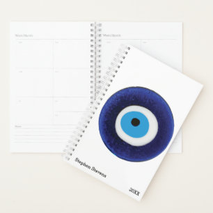 Agenda Símbolo de Proteção dos Olhos de Mau Nazar