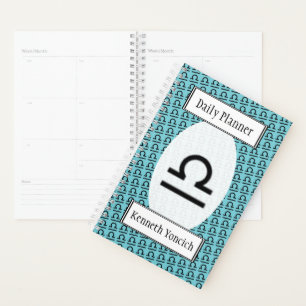Agenda Símbolo Libra Zodiac Standard por Kenneth Yoncich