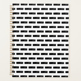 Agenda Símbolo matemático "Menos" preto e branco, Lino Cu