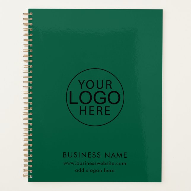 Agenda Simple Business Logo Promotional Custom 2026 (Frente)