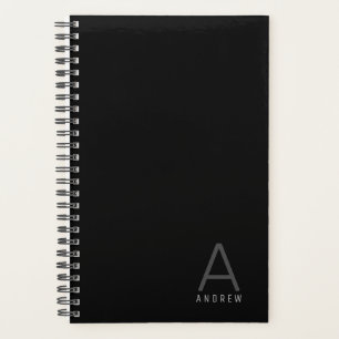Agenda Simple Classic Modern Personalized Name Planner