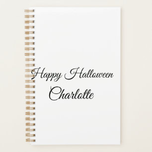 Agenda SIMPLE MINIMAL.CUTE ADICIONE NOME BEBÊ feliz Hallo