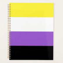 Sinalizador do Orgulho Não Binário moderno