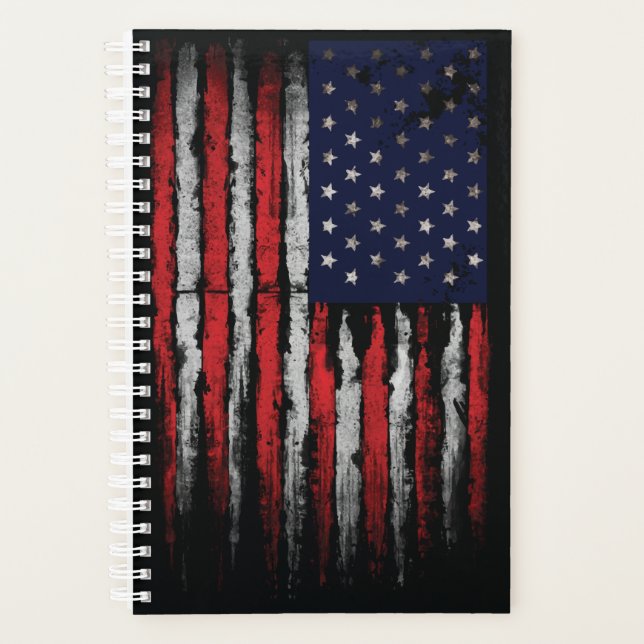 Agenda Sinalizador Grunge U.S.A (Frente)