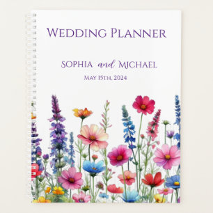 Agenda Sinfonia De Flores Selvagens - Planner De Casament
