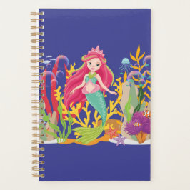 Agenda Siren Oceano: Cabelo Vermelho Longo