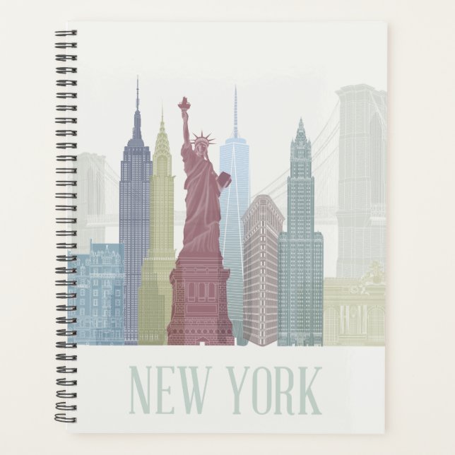 Agenda Skyline Nova York (Frente)