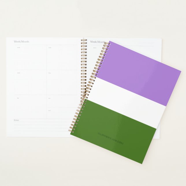 Agenda SlipperyJoe's genderqueer pride flag cores non-bi (Exibição)